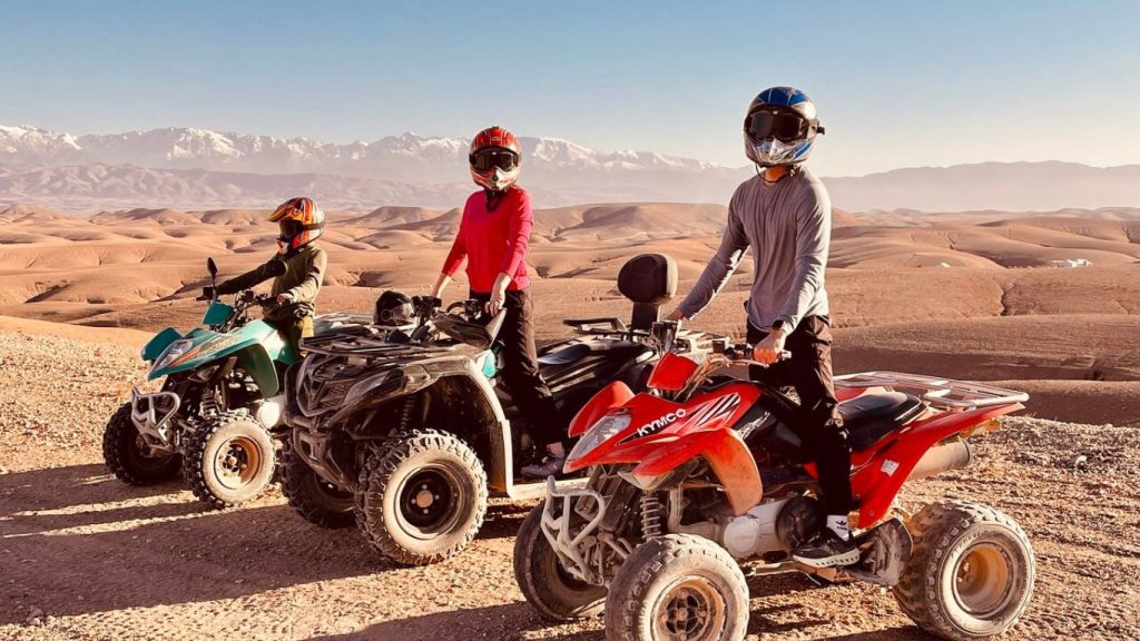 Quad biking in the Agafay Desert – Adventures in Marrakech